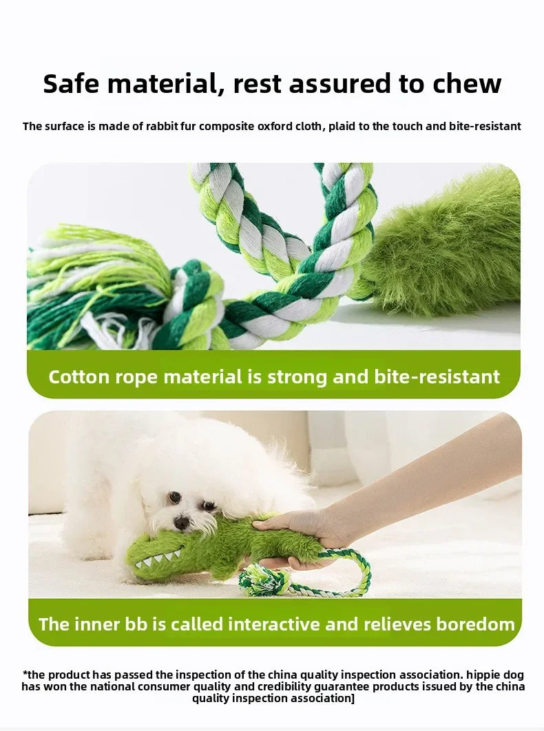 Plush Squeaky Dog Toy