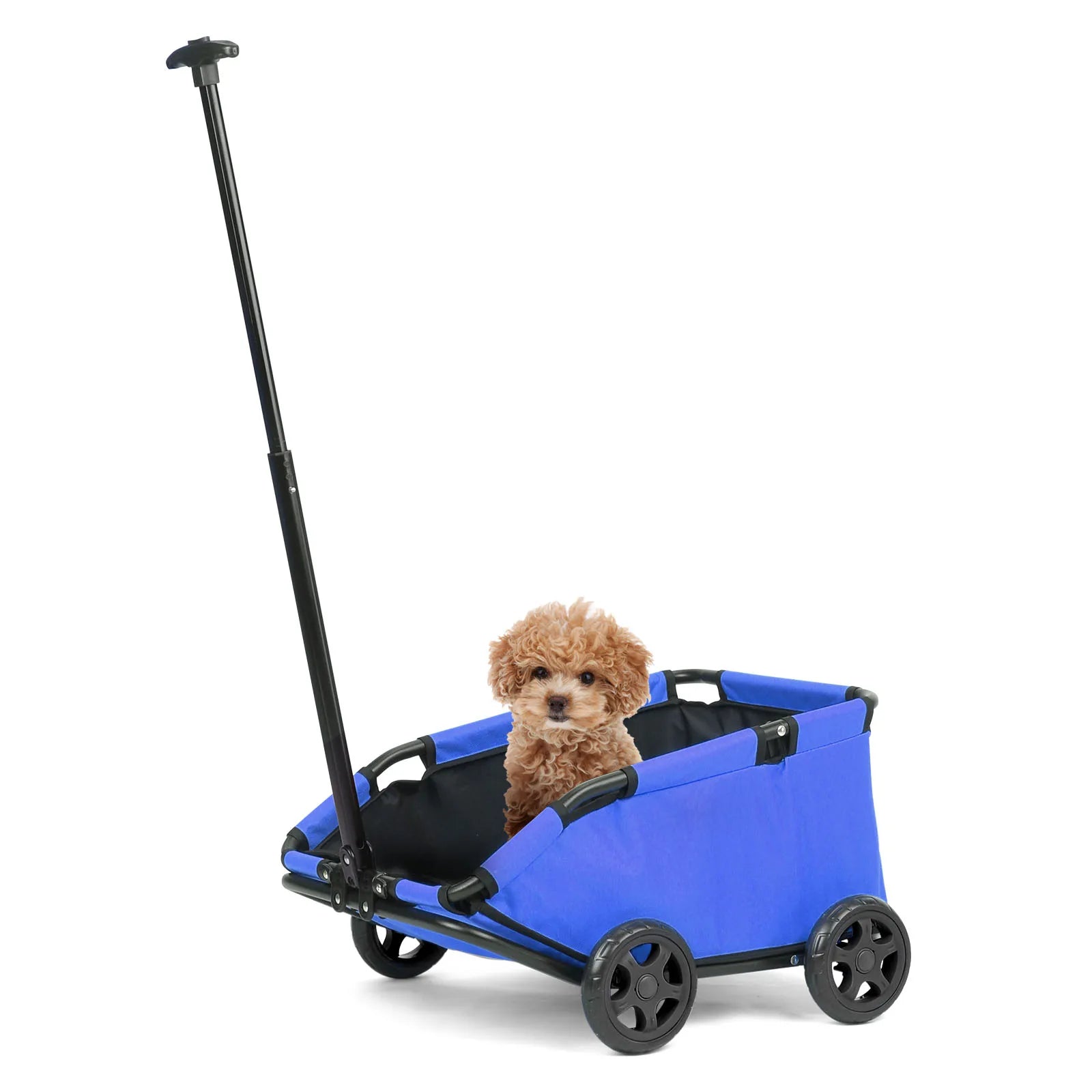 4 Wheels Folding Dog Stroller