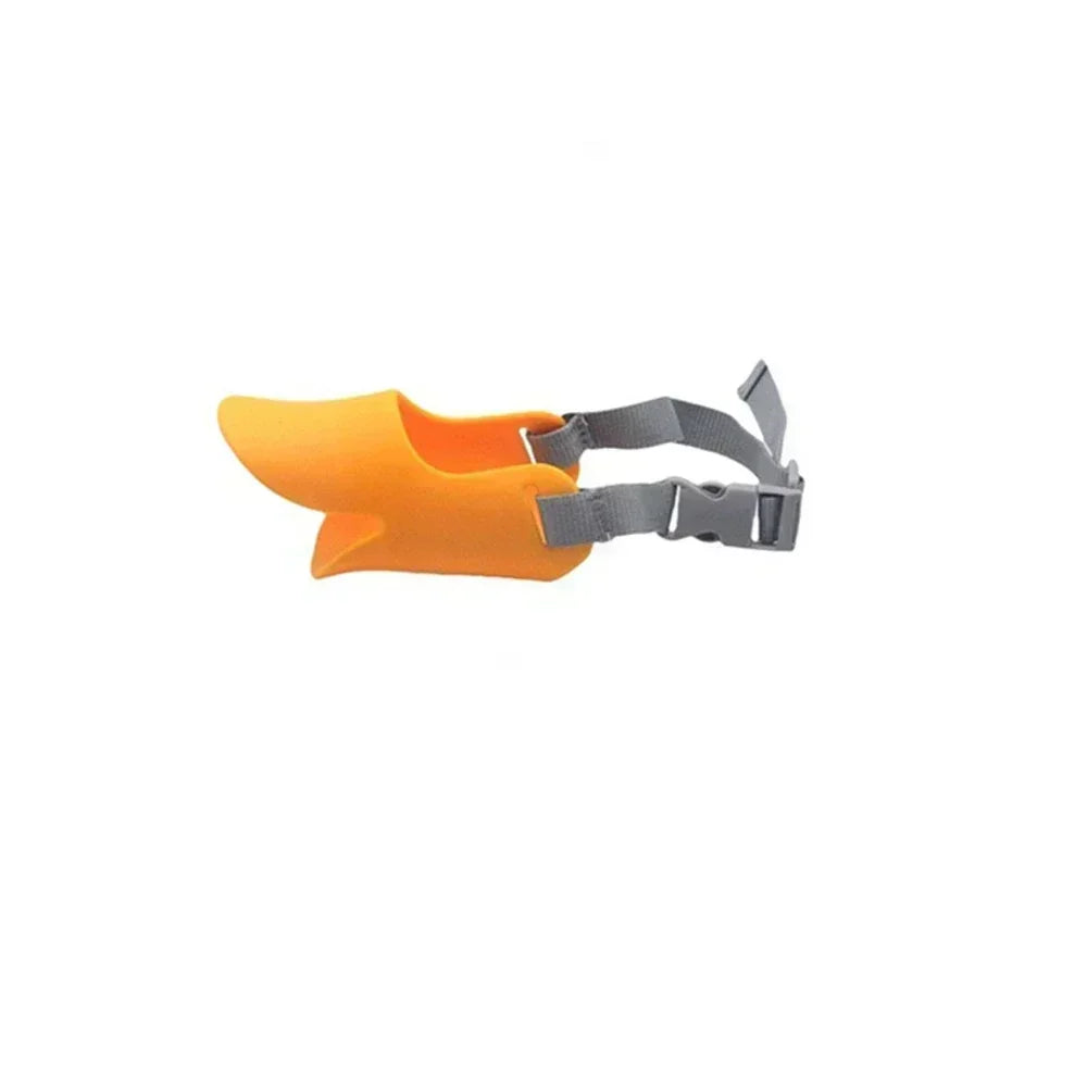 Soft Silicone Duck Shape Dog Muzzle