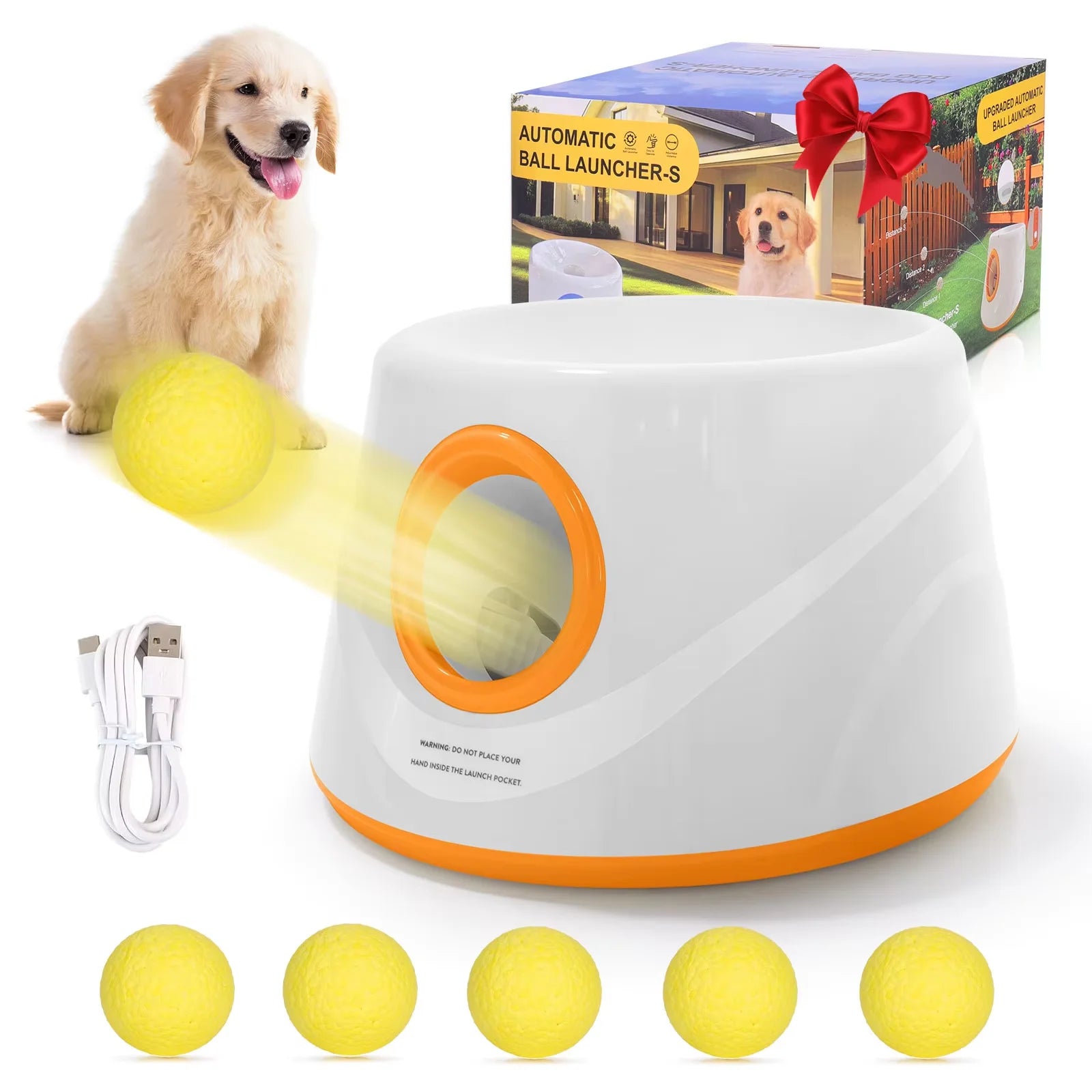 Upgraded Automatic Dog Ball Launcher