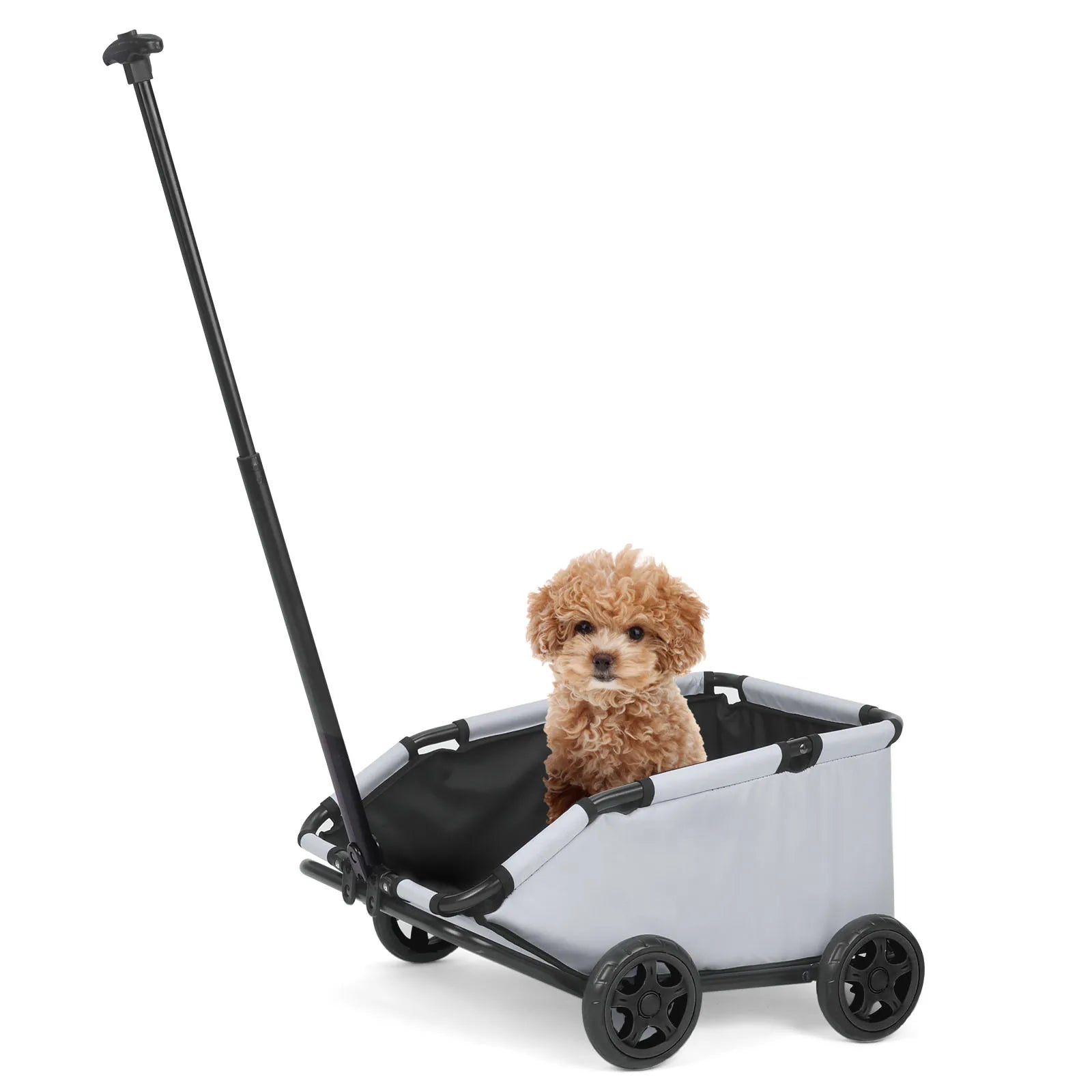 4 Wheels Folding Dog Stroller