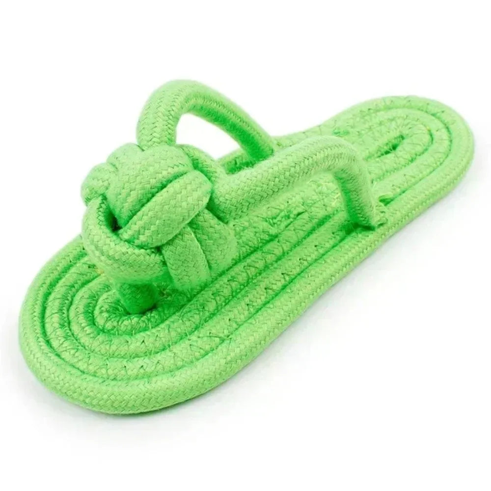 1PC Cotton Slipper Rope Toy for Dogs