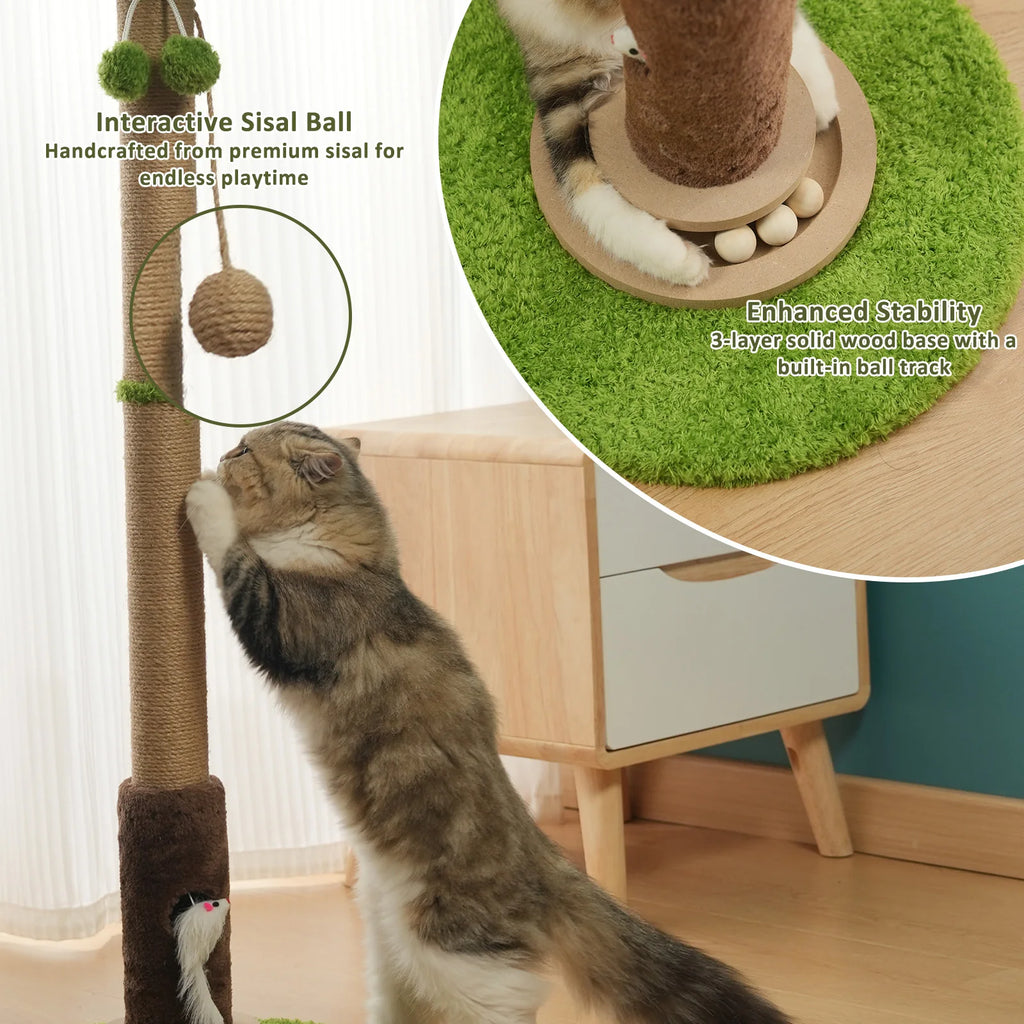 56CM/93CM Tree Cat Scratch Post