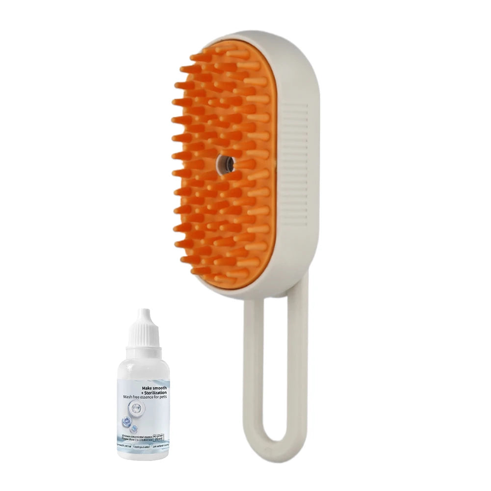 Electric Steam Spray Pet Cleaning Brush