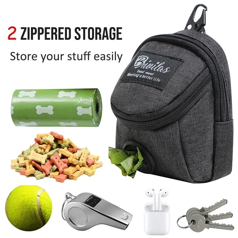Multifunctional Portable Pet Treat Pouch