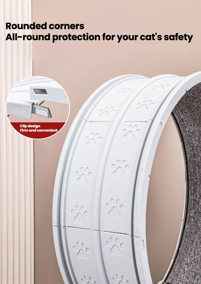 Cat Quiet Low Noise Exercise Wheel