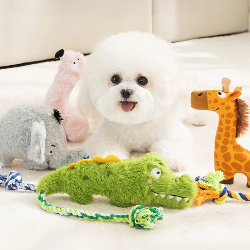 Plush Squeaky Dog Toy