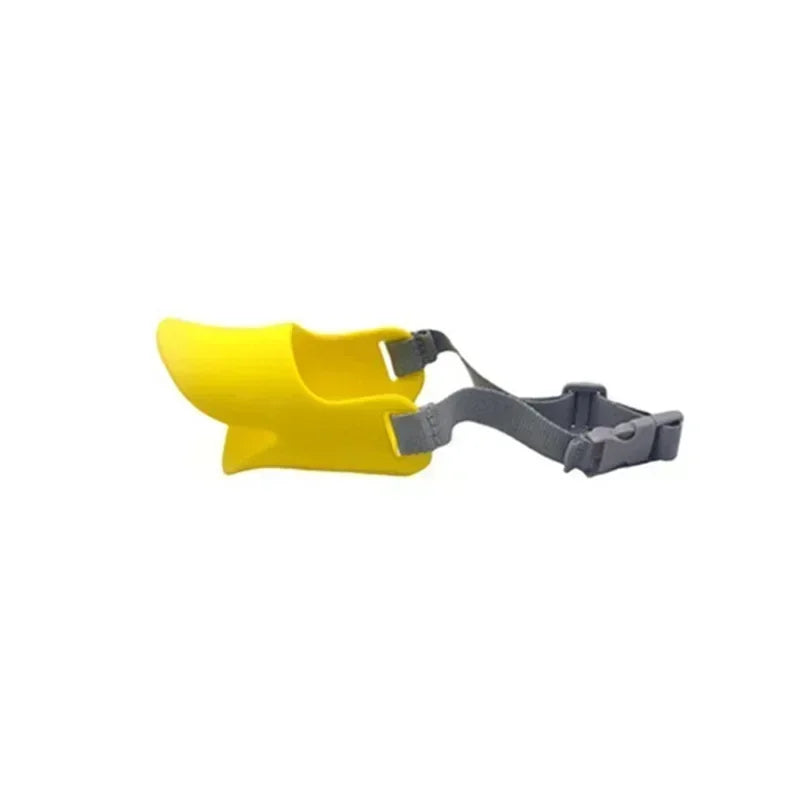 Soft Silicone Duck Shape Dog Muzzle