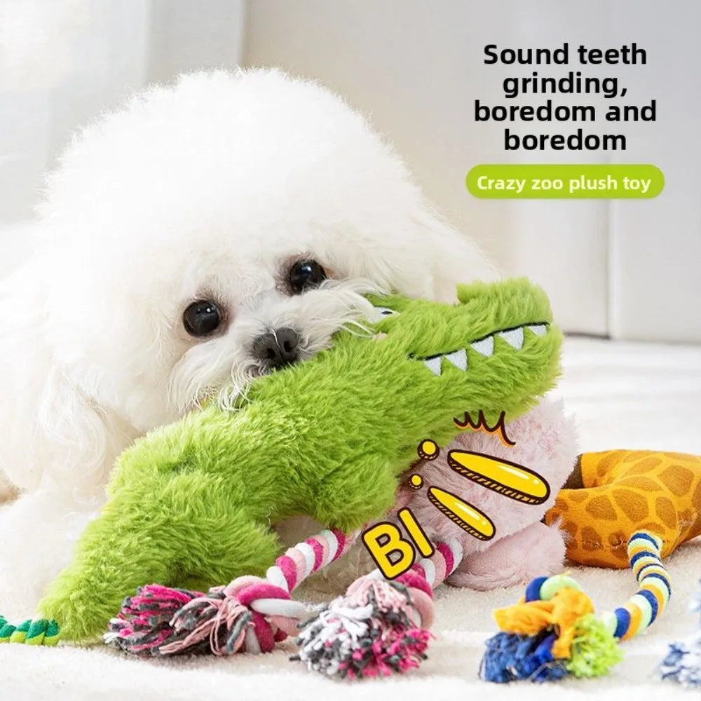 Plush Squeaky Dog Toy