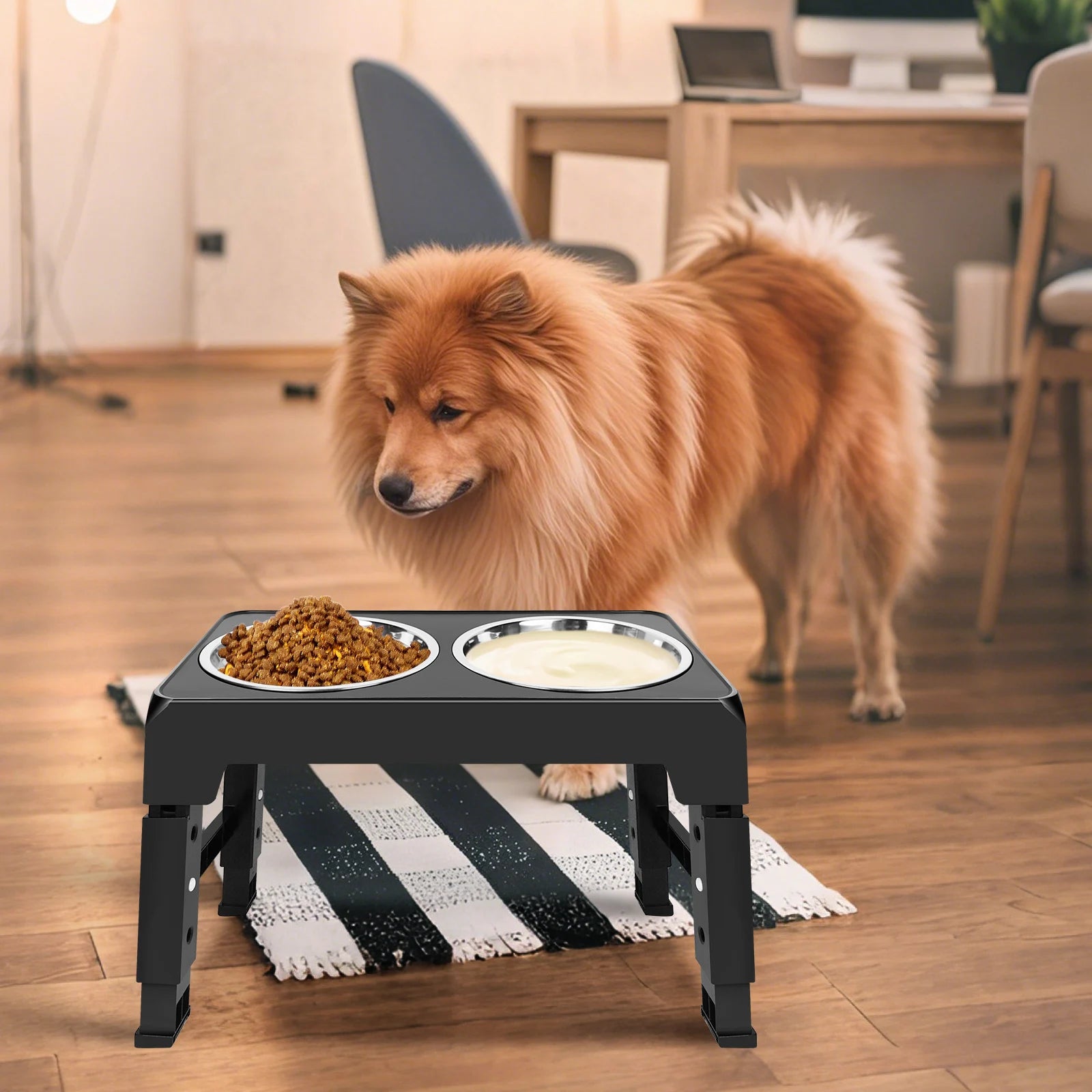 Elevated Dog Feeder Bowls