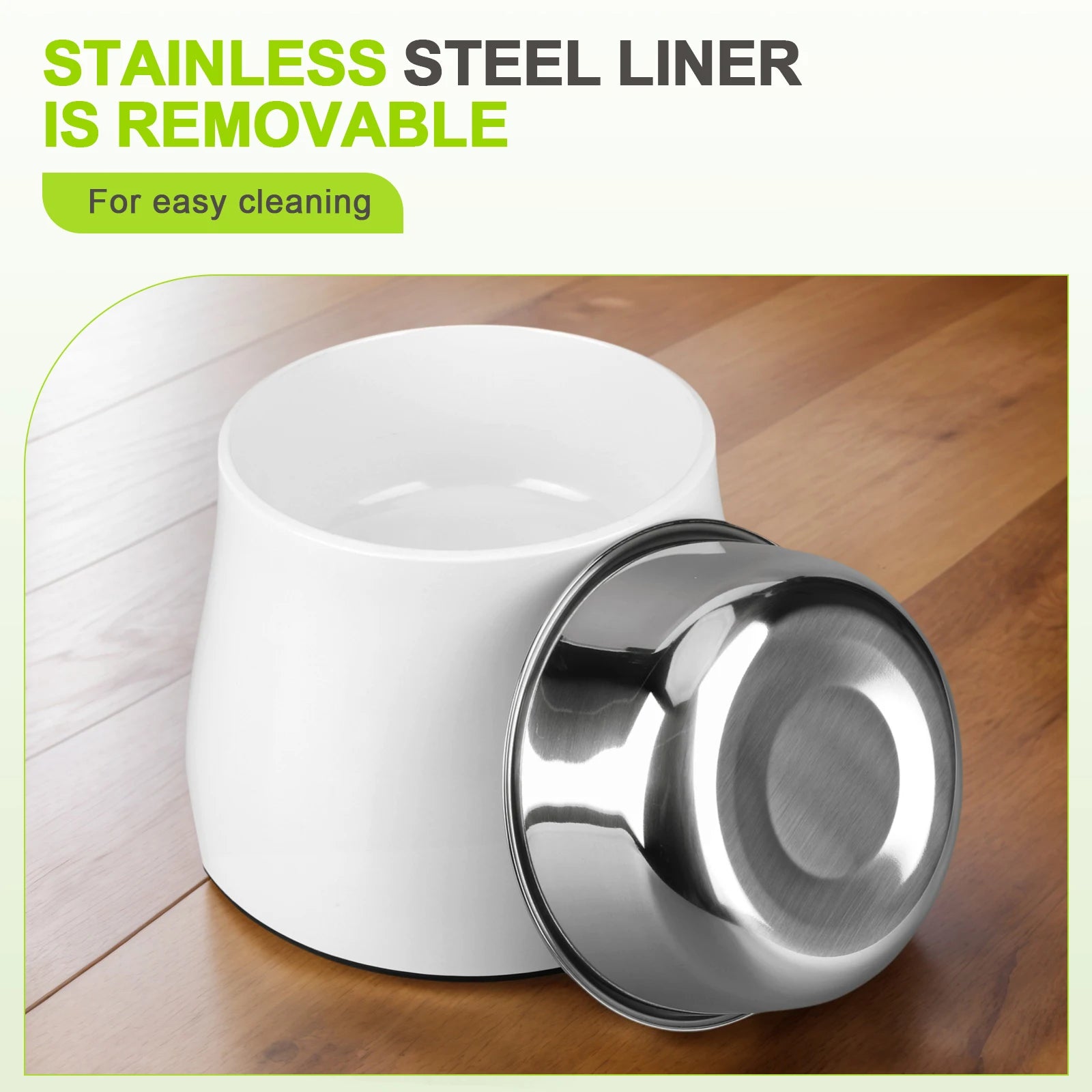 Stainless Steel Dog Food and Water Bowl