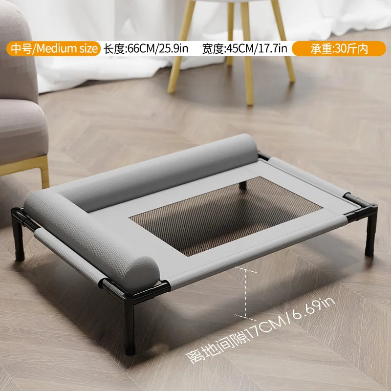 Raised Mesh Breathable Dog Bed